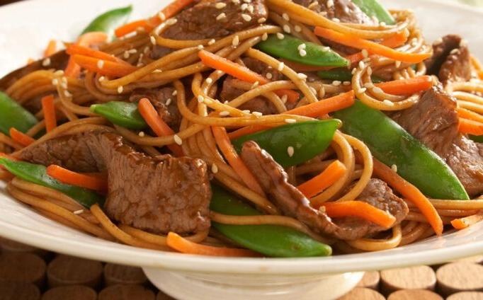 Asian Beef and Noodle Salad